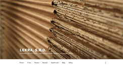 Desktop Screenshot of lekra.eu